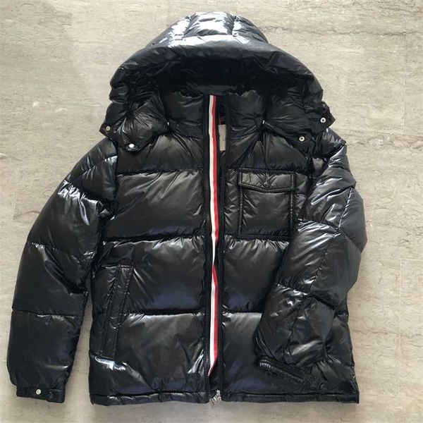 Erkekler Aşağı Ceket Kış Çift Ceket Su ve Windresistant Yüksek Kaliteli Casual Parkas Büyük Boy Hoodies Casaco Masculino 211204