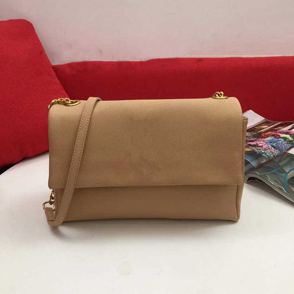 

2022designer handbags square fat loulou chain real leather women's bag large-capacity shoulder bags quilted messenger 27cm handbag