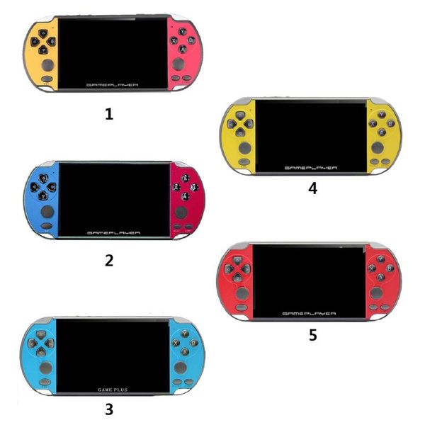 

plus 5.1" lcd game machine double rocker handheld retro console portable players