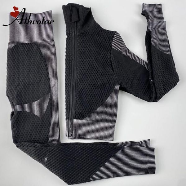 

yoga outfit athvotar women seamless gym set workout leggings sports bra clothes for fitness sportswear sport suit