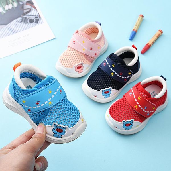 

first walkers kid baby shoes 2021 spring infant toddler girls boy casual mesh soft bottom non-slip sdy004