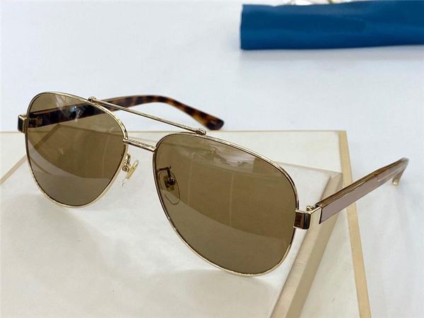 

new fashion design sunglasses 0043 pilot metal frame simple outdoor protective uv400 decorative glasses quality, White;black