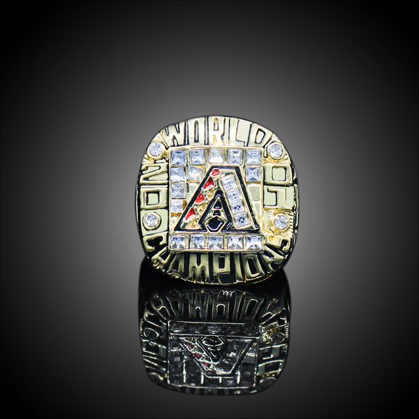 

ring mlb 2001 diamondback, Silver