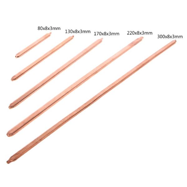 

80/130/170/220/300mm pure copper tube flat heatsink cooler for lapnotebook drop shipping