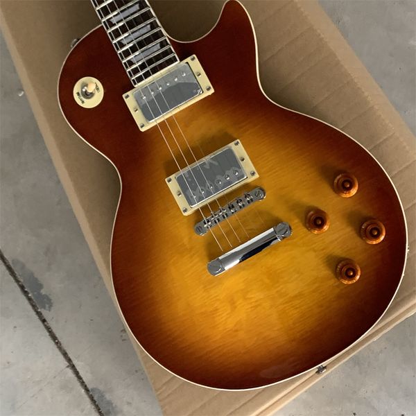 

vintage sunburst flamed maple guitar factory direct guitars guitar