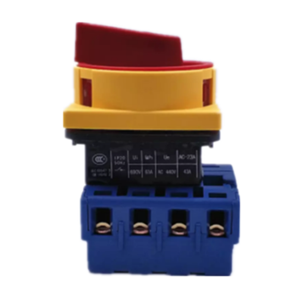 

smart home control lw30-4p isolator switch on-off 690v 25a/63a-80a100a padlock 2 position 4 poles main rotary cam emergency stop