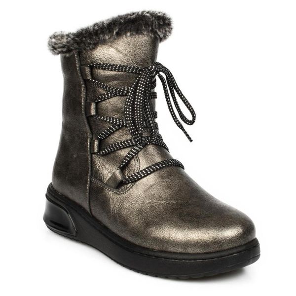 

vicco winter boys girls smoked color boots warm outdoor children boots waterproof non-slip kids plush infant cotton shoes, Black;grey