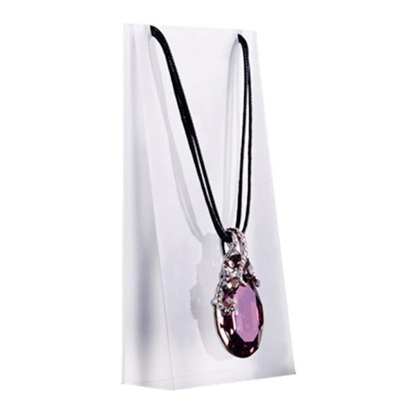 

jewelry pouches, bags 3pcs/set display shelf storage hanging organizer pendant showcase necklace chain stand rack holder m0xf, Pink;blue