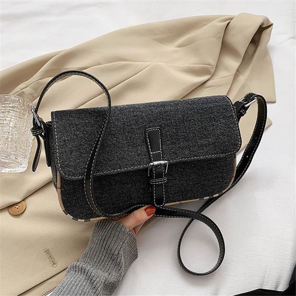 

unusual bag brand original design 2021 korean fashion ladies messenger bag with one shoulder armpit
