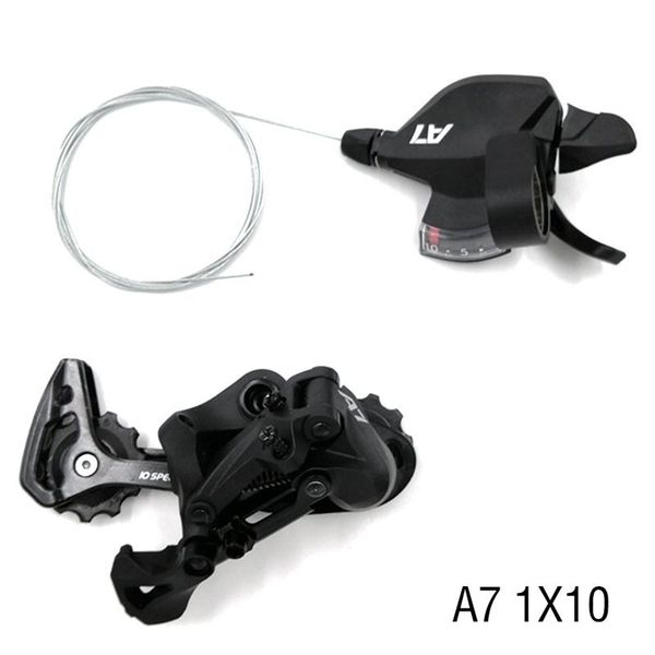

bike derailleurs a7 right shifter lever with optical gear display rear derailleur 10s brake 36t