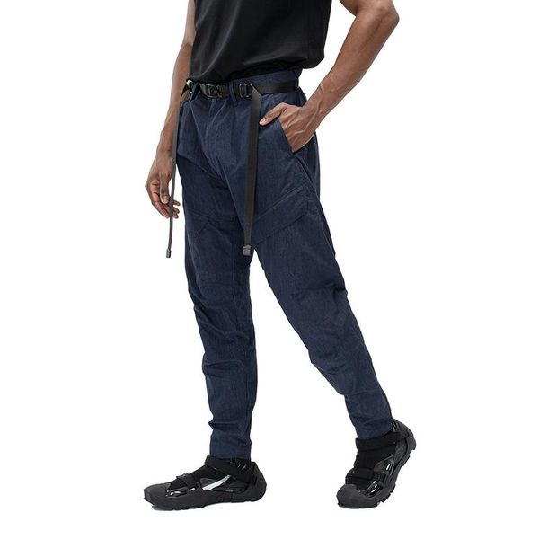 

men's pants dartw 2021 original design men's track techwear style streetwear cargo trousers, Black