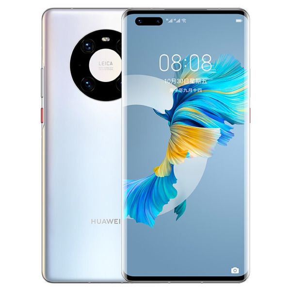 Оригинальный Huawei Mate 40 Pro 5G мобильный телефон 8 ГБ RAM 128GB 256GB ROM KIRIN 9000 50.0MP AI AR NFC IP68 4400MAH Android 6.76 