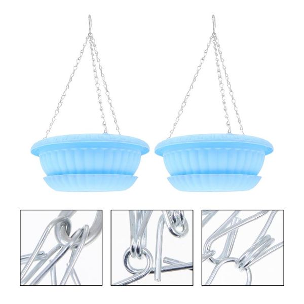 

planters & pots 2 sets hanging flower plant holder home decoration