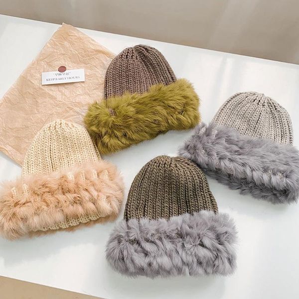 

women girls french style faux wool plush beret cap vintage leopard print winter warm fashion artist painter knitted beanie hat, Blue;gray