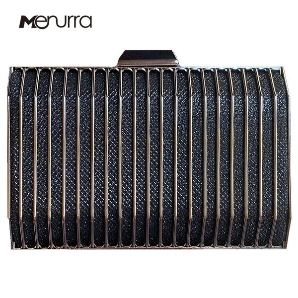 

evening bags women wedding party hollow out clutches purse factory price golden clutch bag black handbag