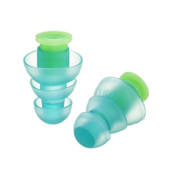 

1 pair protection-earplugs concerts musician ear plugs noise-cancelling hearing motorcycles reusable sile earplug jllcvc