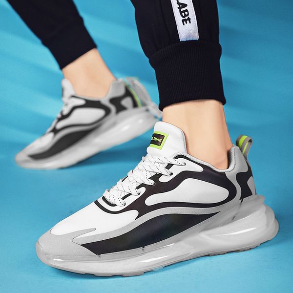 

men's summer breathable mh 2021 fashion thin casual sports men's youth versatile dad sho, Black