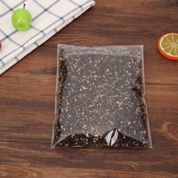 

hanging baskets packaging bags classic delicate resealable self press pe bag 100pcs transparent clear for food jewelry