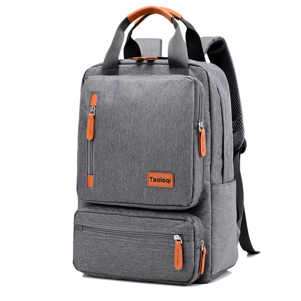 

backpack female korean version simple student schoolbag male couple backpack college style 15.6 computer bag