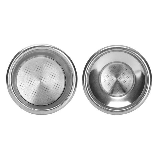 

coffee filters m17d 58mm double layers single/double doses filter basket semi-automatic machine bottomless handle