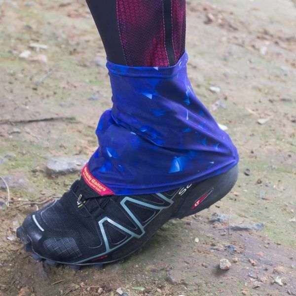 

arm & leg warmers speedsheer lightweight breathable trail running gaiters, Black