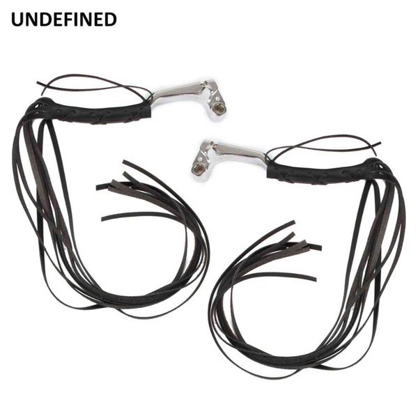 

motorcycle brake lever vintage leather cover clutch grip fringe tassels retro for harley indian chief cafe racer dyna fat bob