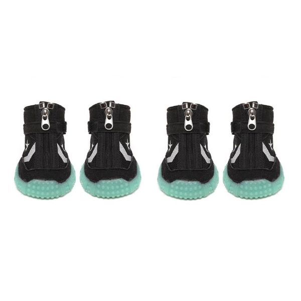 

dog apparel breathable design luminous puppies pet shoes sport casual anti-slip boots sneaker supplies