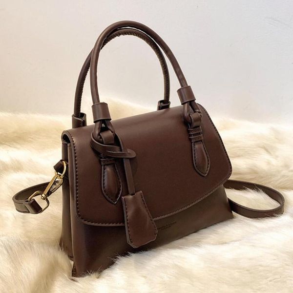 

cross body vintage square tote bag 2021 fashion high-quality pu leather women's designer handbag high capacity shoulder messenger