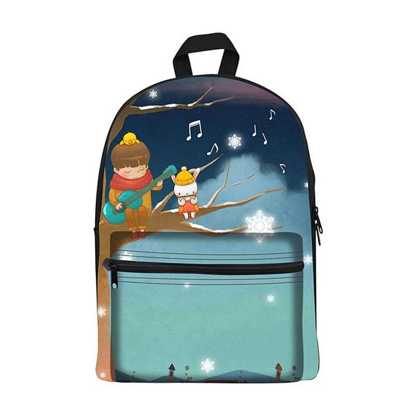 

backpack 2021 kawaii canvas for girls fashion children school bag cute good looking pattern kids