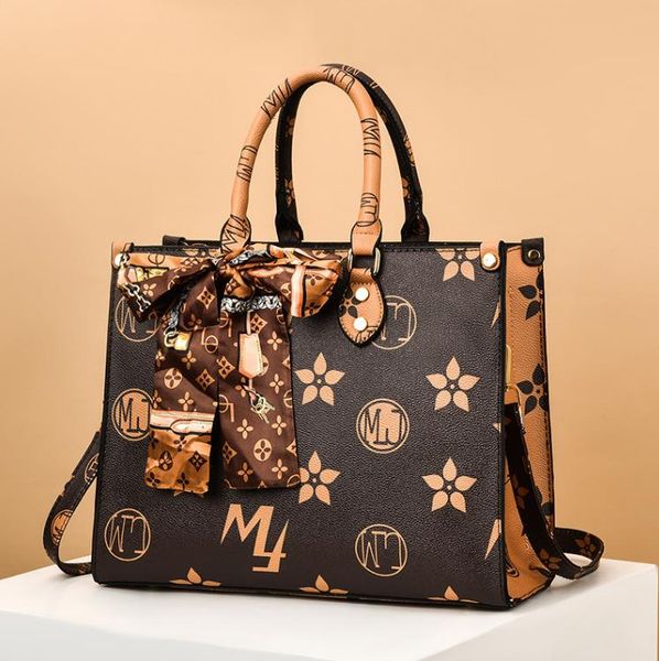 

autumn/winter niche design women's bag large capacity fashion texture broadband messenger bucket bags
