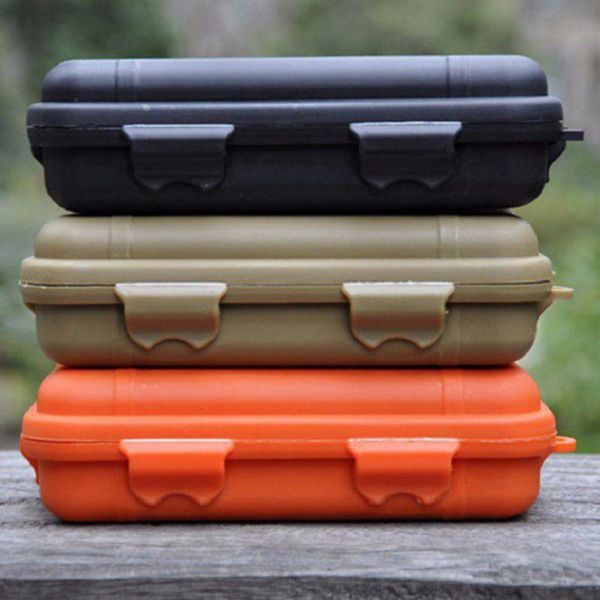 

fishing accessories outdoor waterproof airtight survival storage case shockproof camping travel container carry fishes box