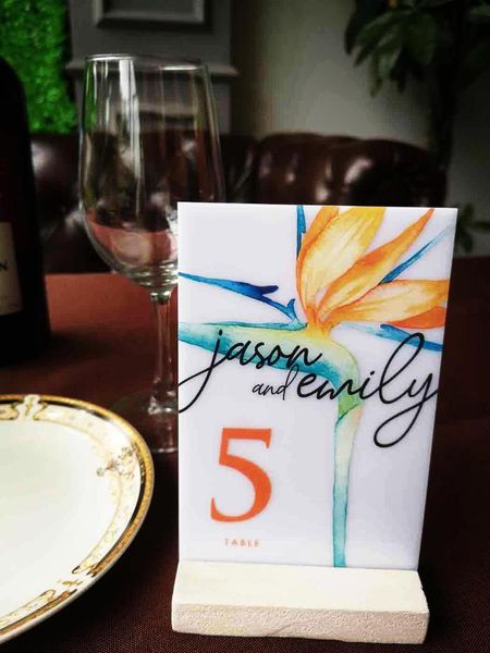 

party decoration acrylic wedding table number decor modern weddings sign rustic numbers