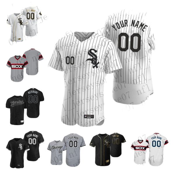 

men's chicago white sox 2020 jersey custom women youth white black grey authentic 2020 home jersey