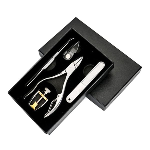 

nail art kits stainless steel clipper pedicure set with scissor tweezer professional manicure tools supplies for home office
