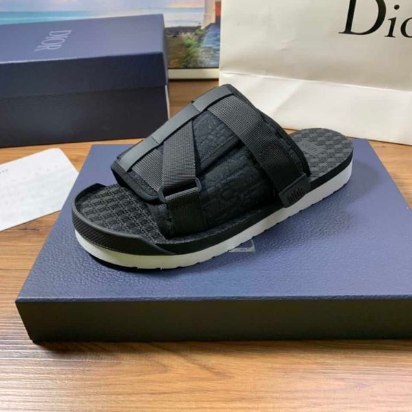 

europe station beach shoes 2021 summer new men's sandals young fashion trend slippers men's god first choice r4jx zlh, Black