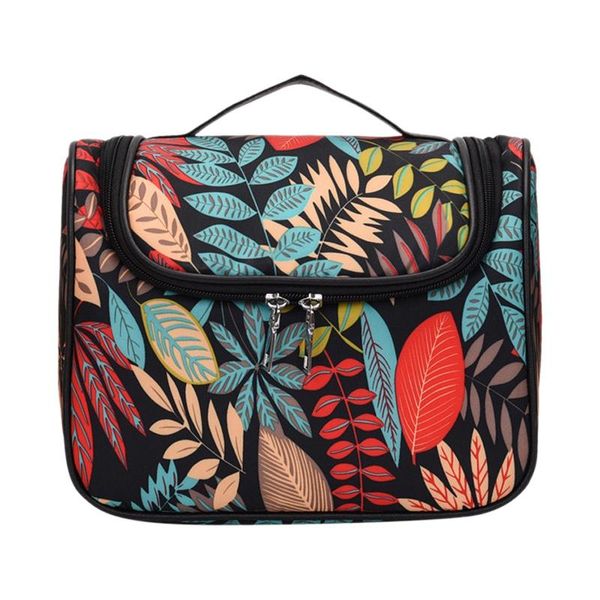 

asds-multifunctional cosmetic bag female portable large-capacity storage box simple fashion travel case portable