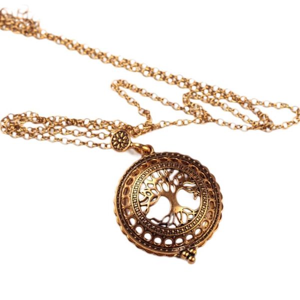 

pendant necklaces tree necklace grateful magnifying glass usable products, Silver