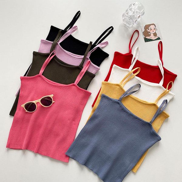 

women's tanks & camis goth vest sleeveless crop baby tee bustier clothes y2k corset tank women summer blouse aesthetic basic, White