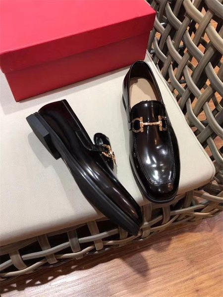 

summer men business designers dress leather shoes luxury brands noble elegant for wedding dresses shoes men's model dancing trend shoes, Black