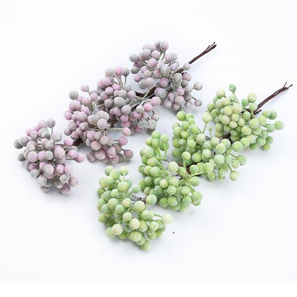 

6pcs wedding decorative flowers wreaths vases for home decor scrapbooking diy christmas crafts diy gifts artificial plan qyltqk