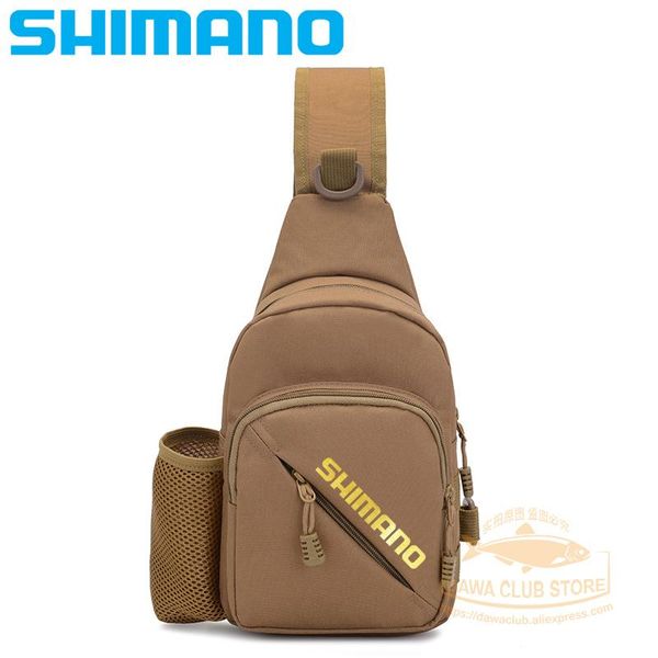 

fishing accessories 2021 shimano chest bag shoulder bags crossbody multifunction backpack men's camouflage storage