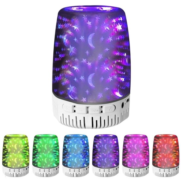 

a5 mini wireless bt hands portable innovative 3d stereo lighting speaker for christmas