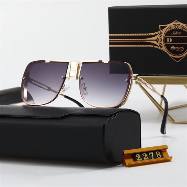 

designer ship fashion evidence sunglasses retro vintage men designer shiny gold frame laser women with package265u, White;black