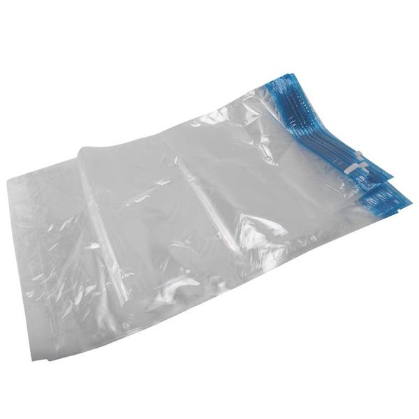 

clothing & wardrobe storage 12 pcs hand roll-up vacuum compressed bags transparent space saving travel home sealed compression