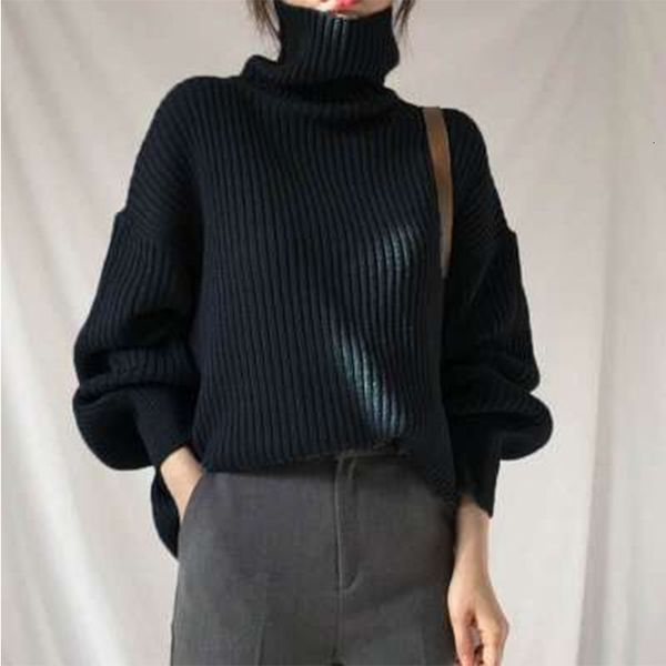 

female winter 2021 basic sweater jumper batwing loose qdxu, White;black