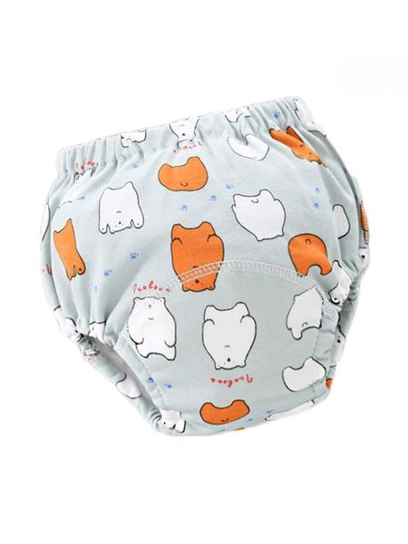 

infants children underwear nappy changingbaby washable cotton training pants panties diapers reusable 6-layer diaper nappies