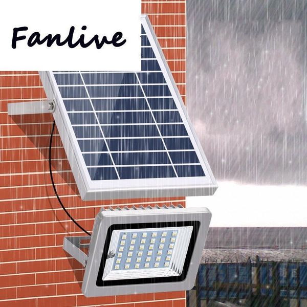 

floodlights 6pc waterproof solar powered sensor led flood light 36leds security spotlight floodlight with remote control