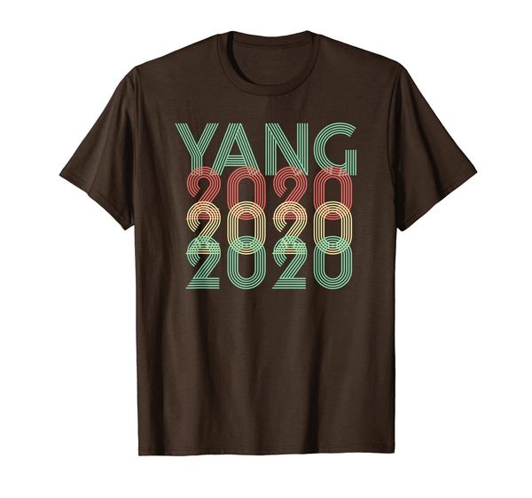 

vintage andrew yang 2020 shirt american election democrat, White;black