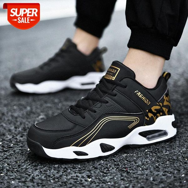 

men's shoes spring trend sports and leisure outdoor running increase daddy youth trendy #e30q
