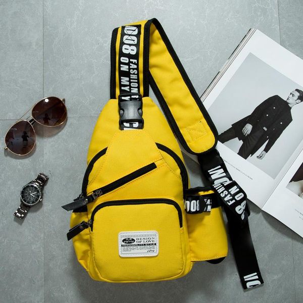 

waist bags men chest bag fashion back pack oxford daypack brand messenger shoulder solid color